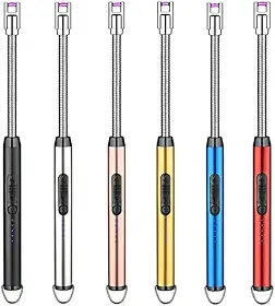 Isqueiro Acendedor Elétrico USB Recarregável Flexivel Para Cozinha Fogão a Gas Acendedor de Velas de Fogão Cores Sortidas [Marca Valuance] Premium