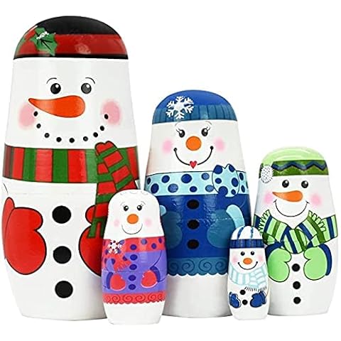 HYCLES Cute Nesting Dolls for Kids Cover