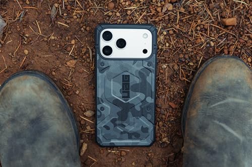 Image of Urban Armor Gear UAG Pathfinder SE Magnetic Compatible, Rugged Shockproof Anti-Slip Military Grade Protective Case /Cover Designed for iPhone 17 Pro Max (2025) - Midnight Camo SE