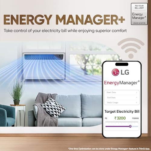 Image of LG 2 Ton 4 Star Wi-Fi DUAL Inverter Window AC (Copper, Convertible 4-in-1 cooling, 4 Way Air Swing, HD Filter, UW-Q24WWYA, White)
