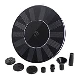 Praktisches Funktionsdesign -- Es ist sehr leicht, lässt es auf dem Wasser schwimmen und bewegt sich bei leichtem Wind. Sobald das Solarmodul genug Sonnenlicht hat, funktioniert es automatisch.