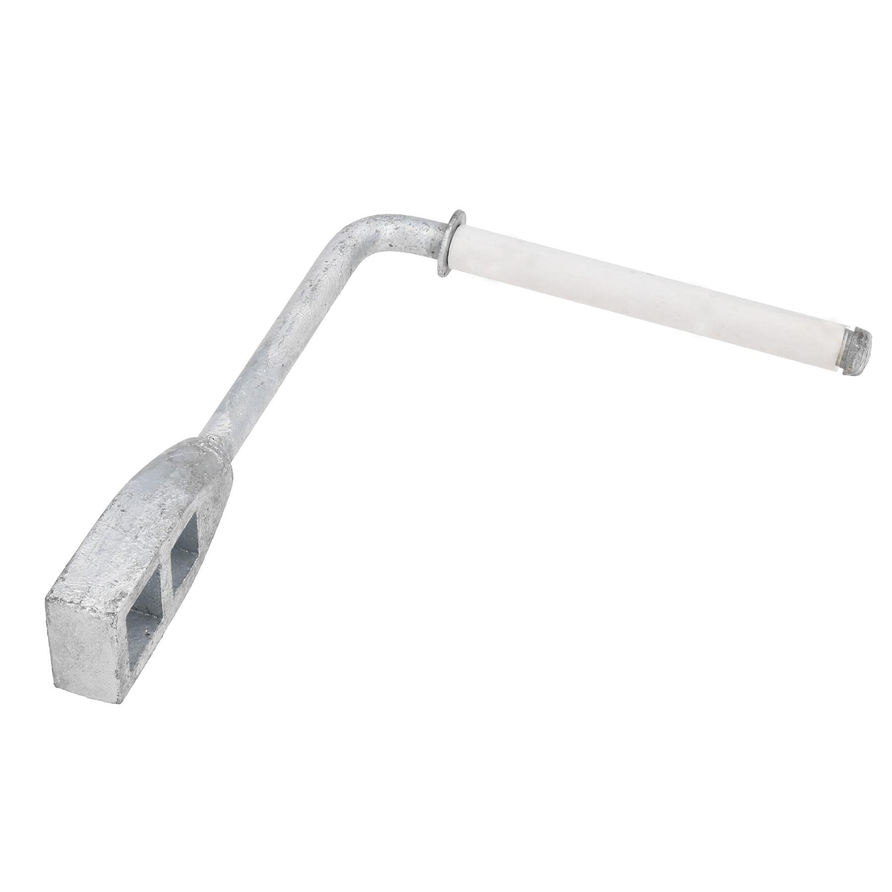 AB Tools Canal Lock Key Windless Handle Galvanised Rotating Handle Double Square Head