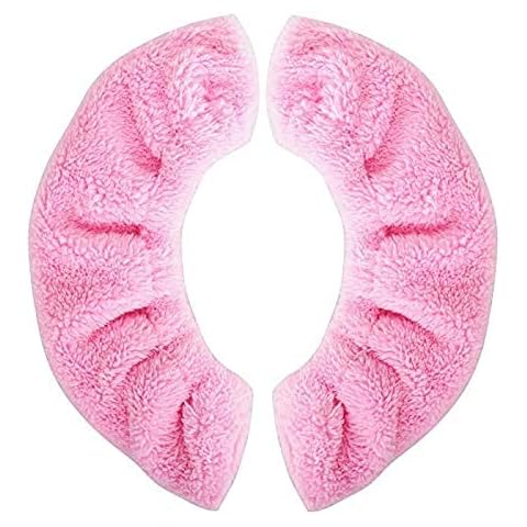 YMLOVE 2PCS Ice Skating Hockey Figure Skates Blade Cover Guards Protector Soaker Guards (M,Pink) Cover
