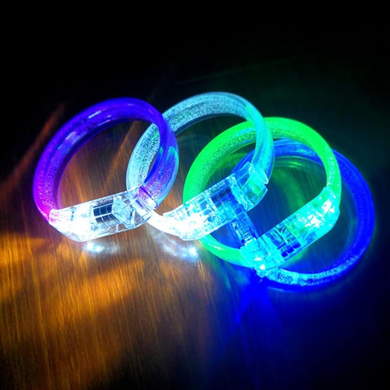 Acrylic LED Flashing Bracelets Glow Bar Concert Cheering Props