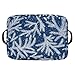 susiyo Frozen Fir Branches Storage Bins Large Fabric Sorage Baskets for Shelves 2 Pack Foldable Decorative Closet Baskets with Handles for Organizing Shelf Clothes Home Office, 15x11x9.5Inches