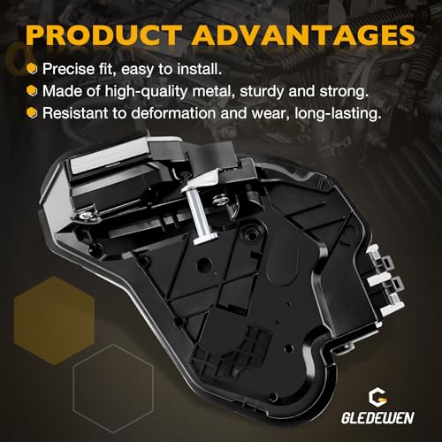 image for Gledewen 690600E030 Door Lock Latch Actuator Rear Left Driver Side,Com