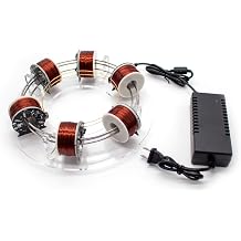 DIY Six Coils Circular Accelerator Electromagnetic Cyclotron