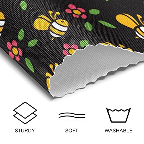 Set de table de cuisine abeille rouge noir isolant pour stopper les rayures