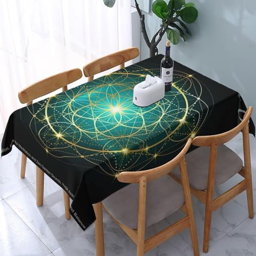 �e�[�u���N���X �����` �唻 �~�^ ���@�w �n���[�V���� �� �u���b�N �_�� �e�[�u���J�o�[ ������� ���� �h�� �h�� �h�� �C���e���A �L�b�`��/�_�C�j���O/���r���O/�p�[�e�B�[�p 137×183cm54x72in �i�g�D���[�T�C�Y�j