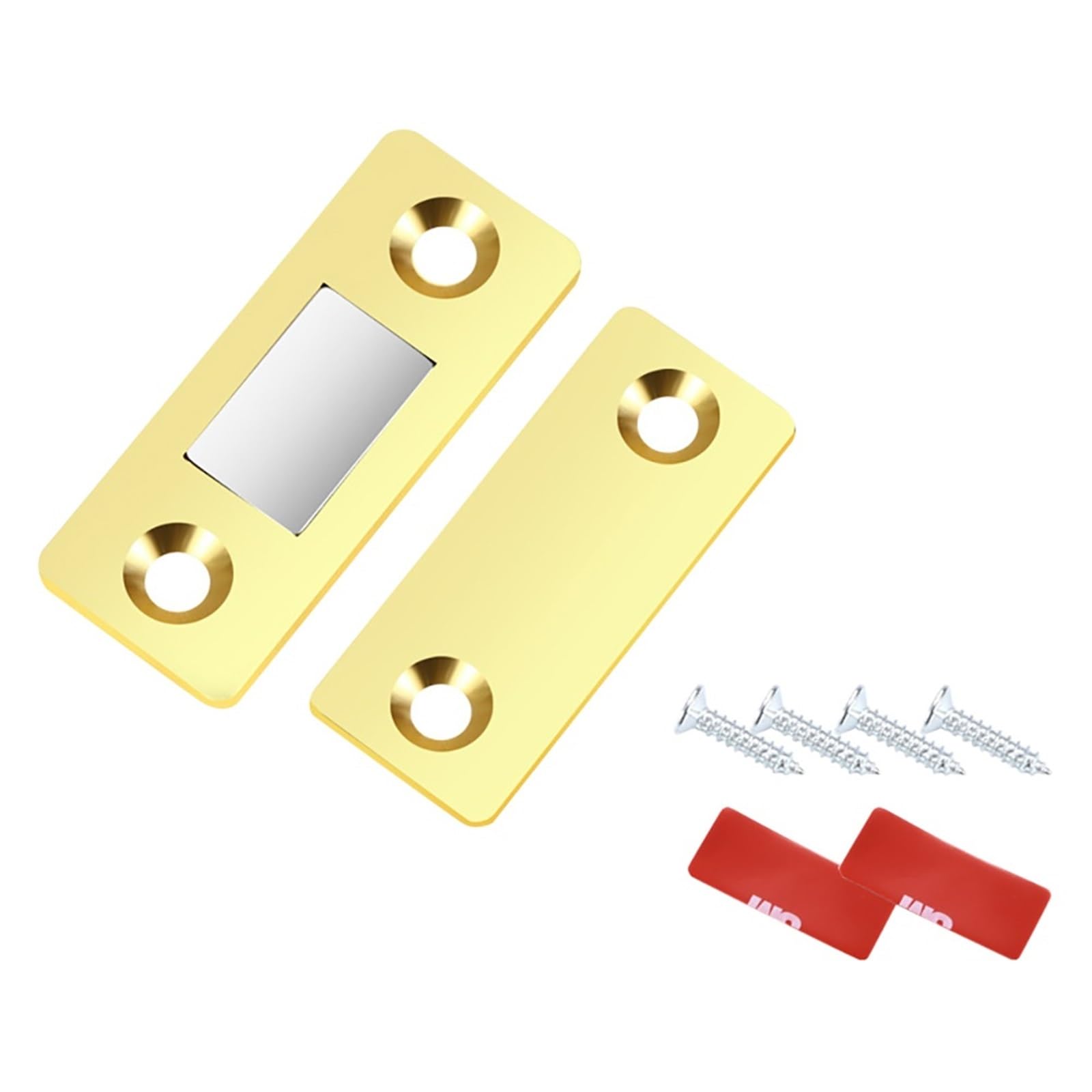 Ppqiru Gold 10Pcs Door Closer Magnetic Catch Latch For Cupboards