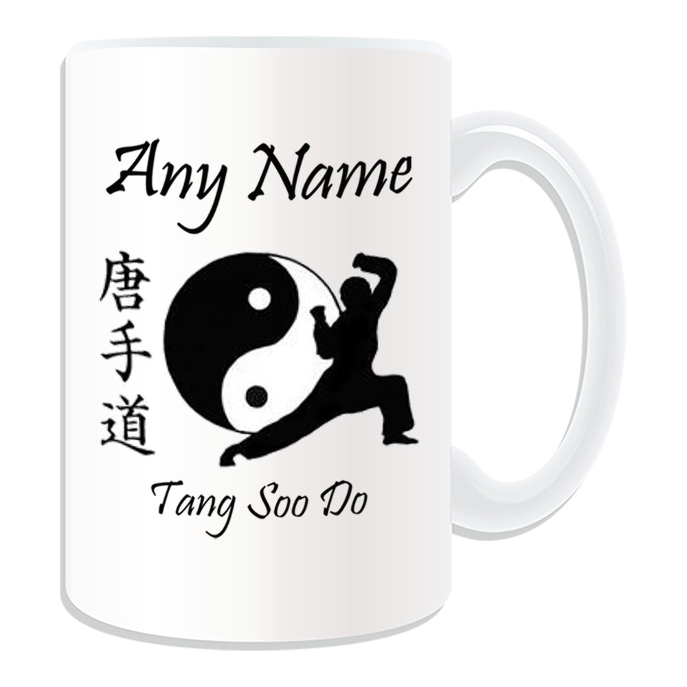 Tazza Personalizzata Tangsudo Taijitu – Arti Marziali, Kung Fu, Coreano (TSD) – Idea Regalo Unica Con Nome E Messaggio