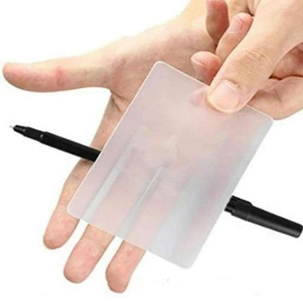 RJSQAQE Lens Card – Optische Illusions-Karte Für Verblüffende Perspektiv-Tricks (Zaubertrick)