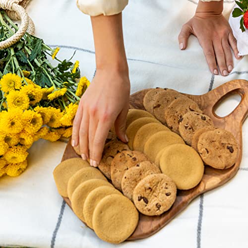 Tate's Bake Shop Vegan Cookie Variety Pack, Vegan Chocolate Chip Cookies And Vegan Vanilla Maple Cookies, 3 - 6 Oz Bags #TOP4