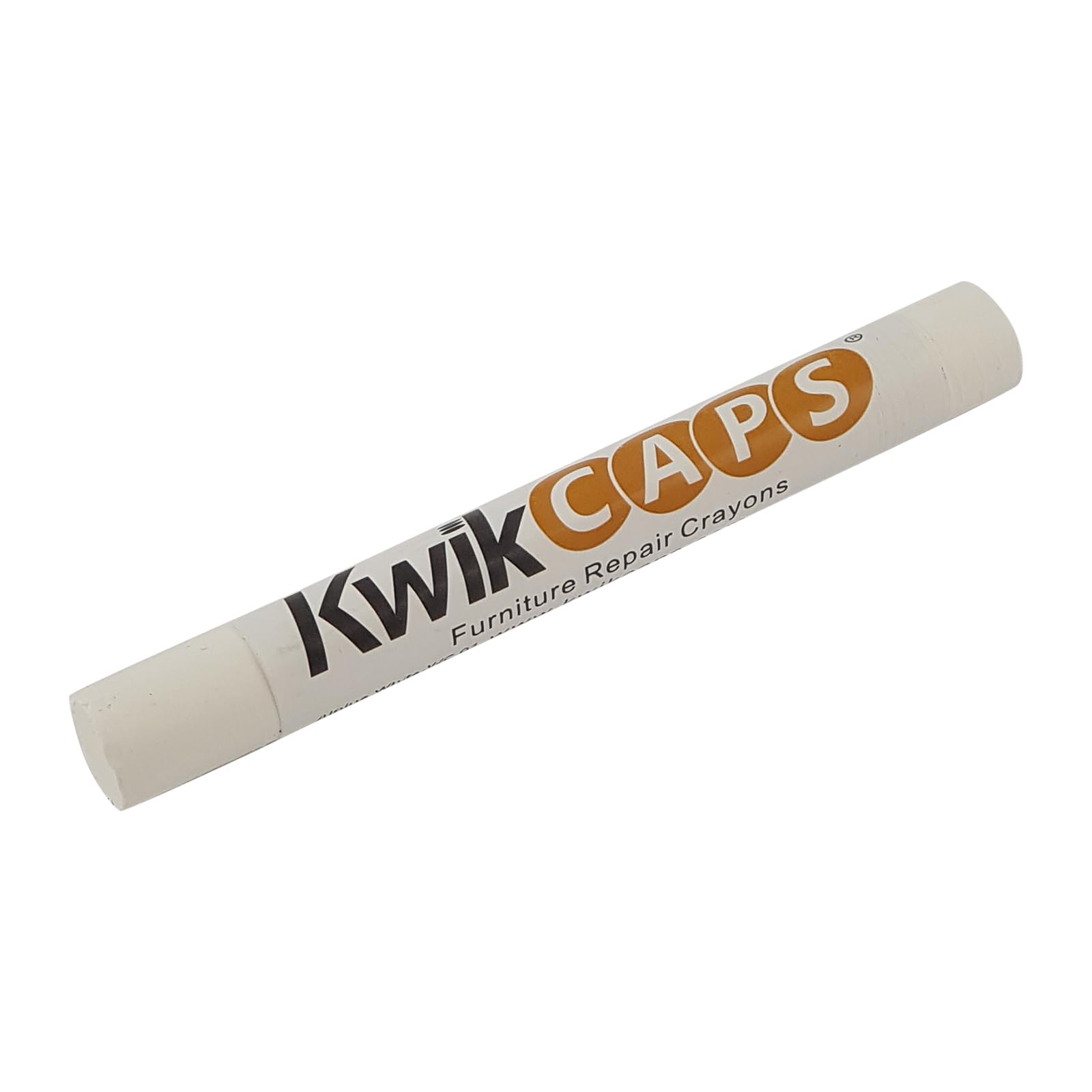 Kwikcaps Alpine White Furniture Repair Crayons - Scratch Restore & Touch-Up Marker, Wax Stick Crayons For Stains, Scratches, Wood Floors, Furniture, Solid Wood, Worktops, Melamine Boards