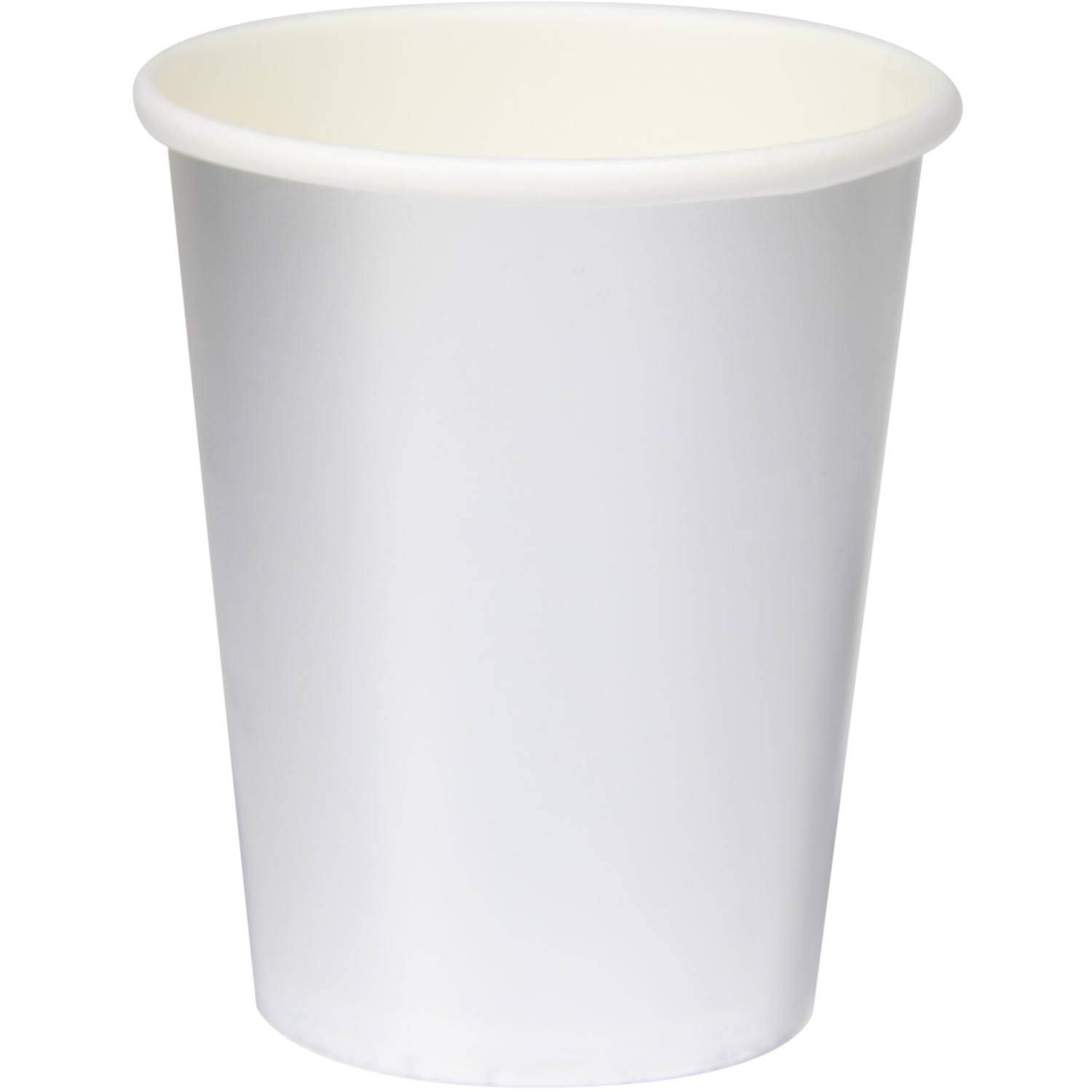 Folat - Tazze USA E Getta di Colore Argento Metallico - 250 ml - 8 Pezzi