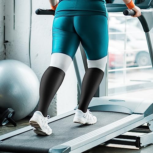 Image of Compression Socks (7 Pairs), 15-20 mmhg is BEST Graduated Athletic & Medical for Men & Women, Running, Flight, Travel, Nurses, Pregnant - Boost Performance, Blood Circulation