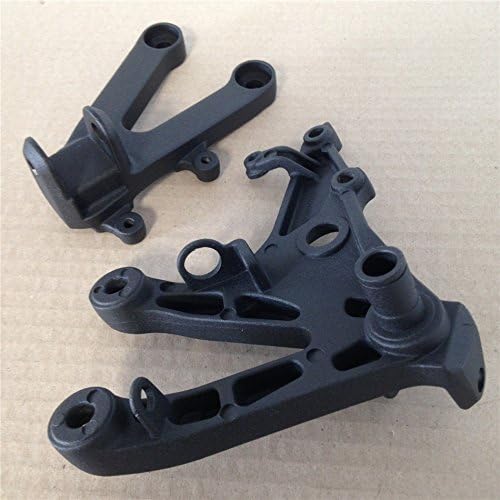 Miniatura 6 de HONGK - Soporte de clavijas de pie delantero negro compatible con Cbr600Rr Rr 2007 2008-2011 B01C0SU70M