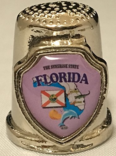 Souvenir Thimble - Florida - FL