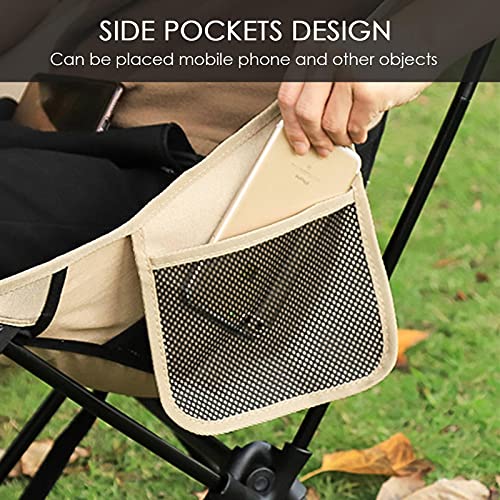 acampamento dobrável ultraleve dobrável suporte assento acampamento, capa150 kg, cadeira portátil ao