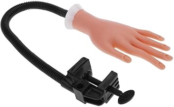 Flexible Rubber Hand Practice for Studying Manicure Nails and Nail Art Manicure