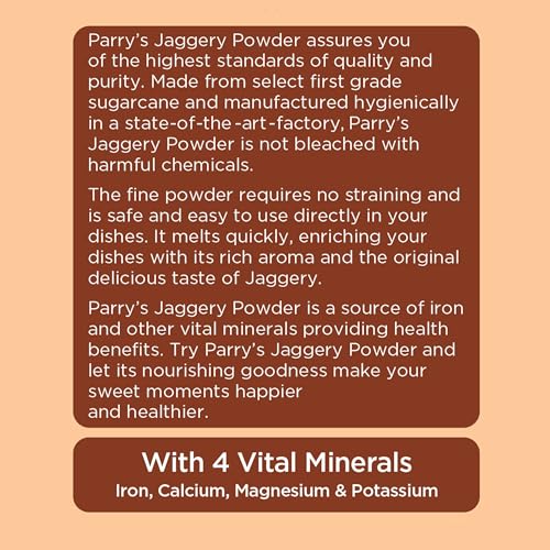 Image of Parry's Jaggery Powder, 500 g (Pack of 2)