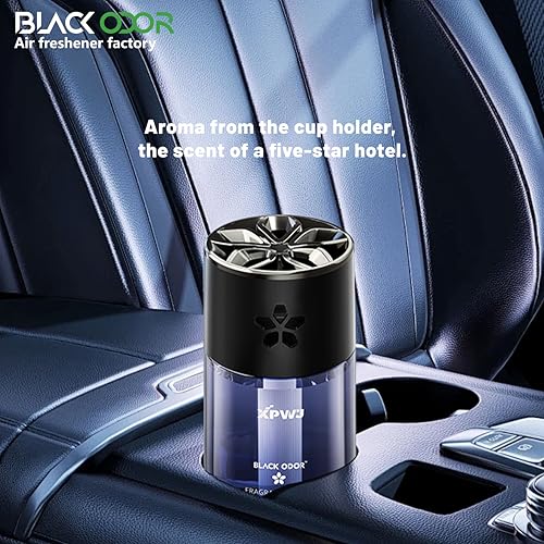 Image of BLACK ODOR Elegant Glass Bottle Car Perfume - Leak-Proof Cap, Stylish Design, Seamless Dispersion with Cotton Wick & double-sided Tape | Car & Home Interior Deodoriser (BO-13, Mix Colors & Fragrance)