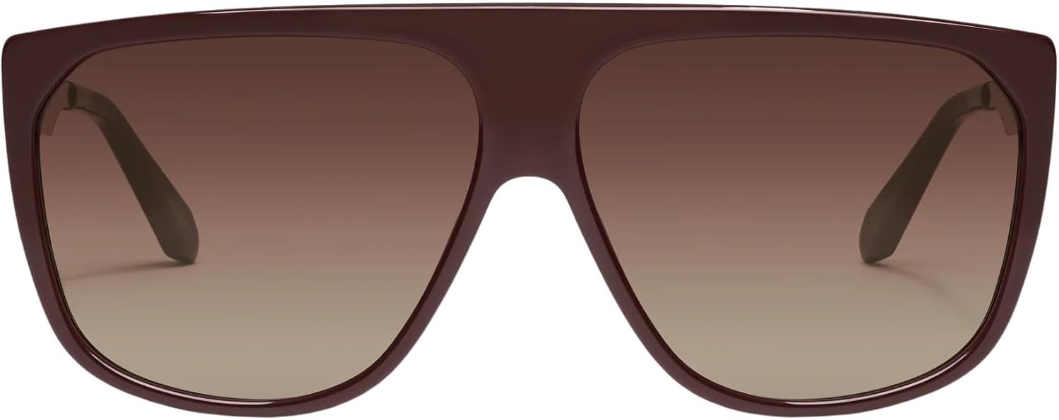 QUAY Women's No Curfew Oversized Shield Sunglasses
