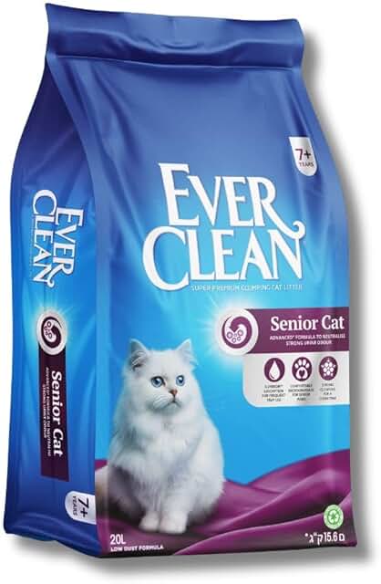 Ever Clean Senior Cat Clumping Litter for Cats 20 L product image