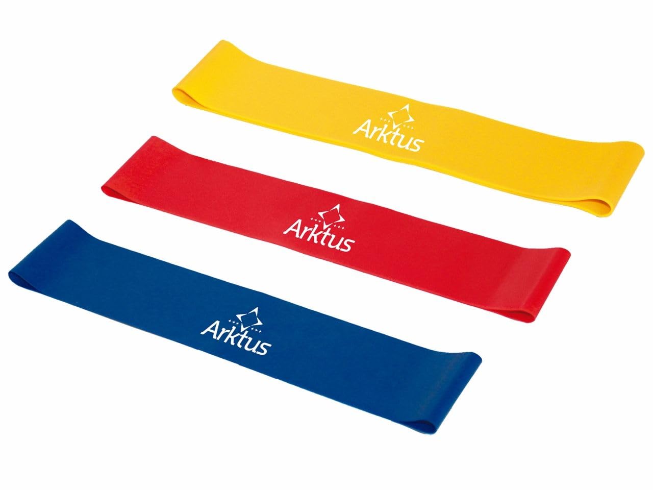 Exercitador Elástico Kit Mini Band 03 Intensidades Arktus