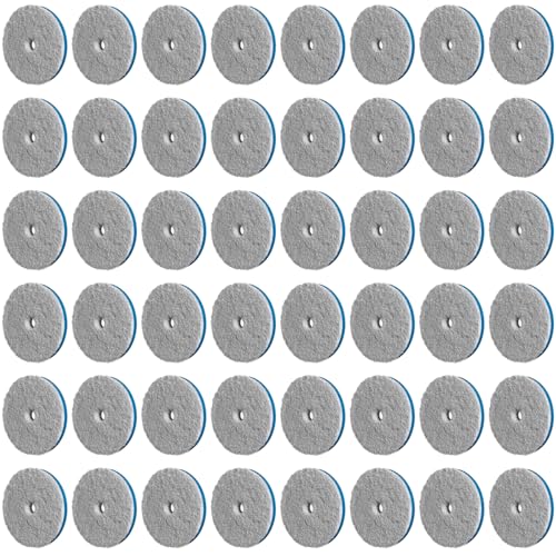 Image of RUPES 160mm Pack of 48 Blue D-A Coarse Microfiber Extreme Cut Pads | Compatible with 6 inch Backing Plate | Enhances Final Finish & Gloss | Reduces Swirl Markings and Severe Defects