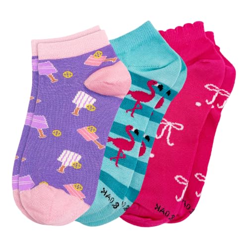 Image of Mint & Oak Low Cut Ankle Women Socks, Christmas Gift Quirky Socks For Friends, Cute Funky Socks, Christmas Secret Santa Gifts For Women