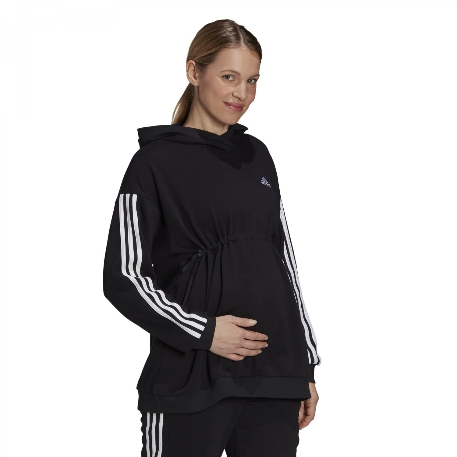 adidas Damen Kapuzenpullover Maternity