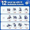 Sillbird Solar Robot Building Kit STEM Gift for Boys Aged 8-12, 12-in-1 DIY Science Educational Robotic Toys for Kids Teens Birthday, Powered by the Sun with 190 Pieces