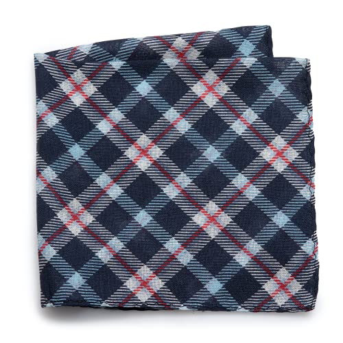 Timeless Tartans University of Connecticut Tartan Silk Pocket Square