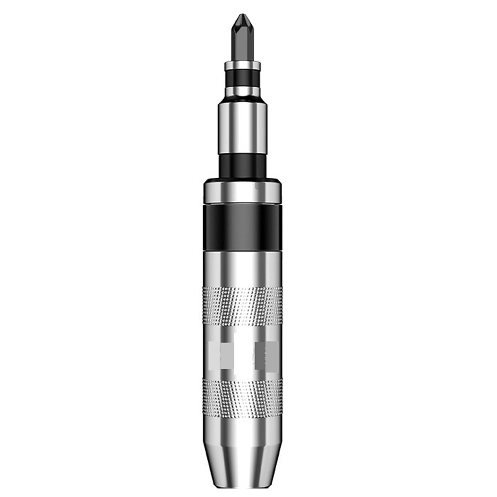 Amrttwy 7Pcs Screwdriver, 5/7 Pcs Impact Screwdriver Set Manual Hand Driver Extractor Reversible For Rusted Bolts(7Pcs)