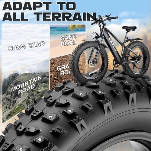 MAKELEN Studded Snow Bike Tires