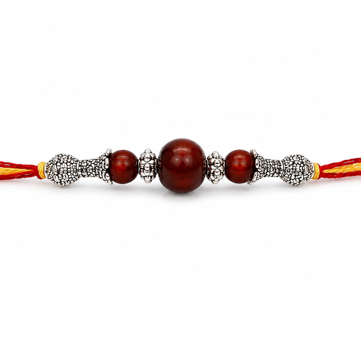 Original Red Sandalwood (Lal Chandan) Rakhi for Brother/Designer Rakhi for Brother-image-47