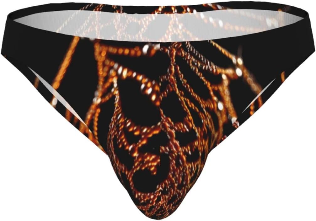 Golden Spider Men's Bikini Underwear - Soft Breathable Elasticity Comfort for Everyday Wear