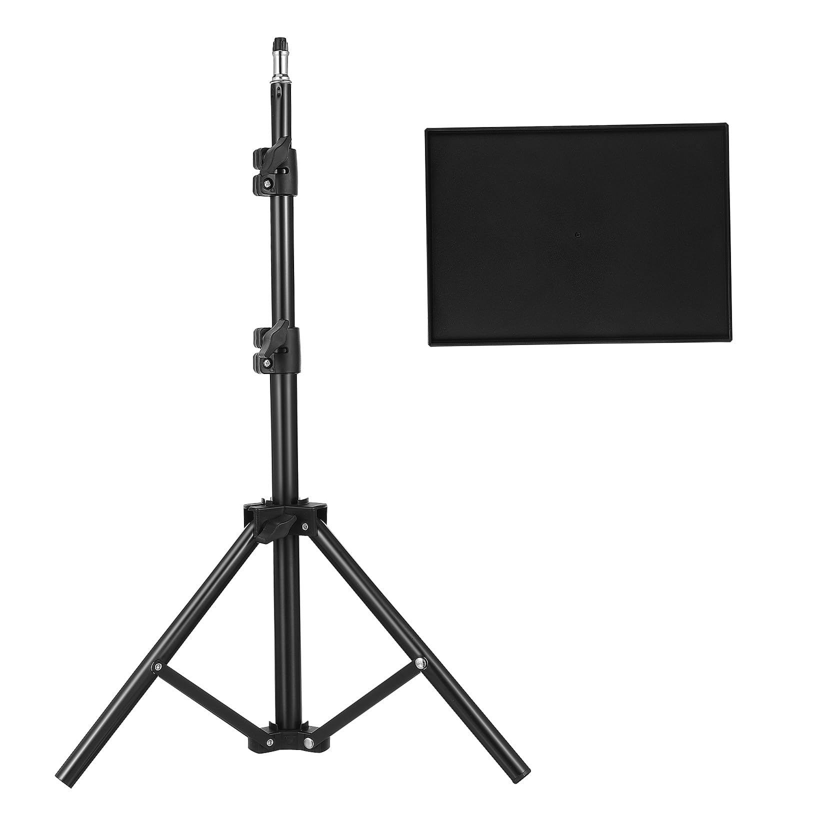COHEALI Trípode Diseño Ajustable para Proyector Portátil con Bandeja sin Inclinación Fácil Soporte Estable de Abs y Hierro Adecuado para Oficina y Cama