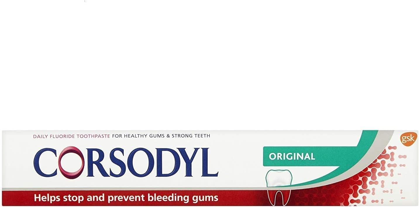 Corsodyl Daily Gum & Tooth Toothpaste 75ml - Pack of 2
