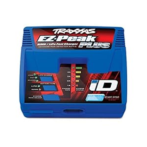 Traxxas 2970 EZ-Peak Plus 4-Amp NiMH/LiPo Fast Charger with ID Auto Battery Identification Vehicle