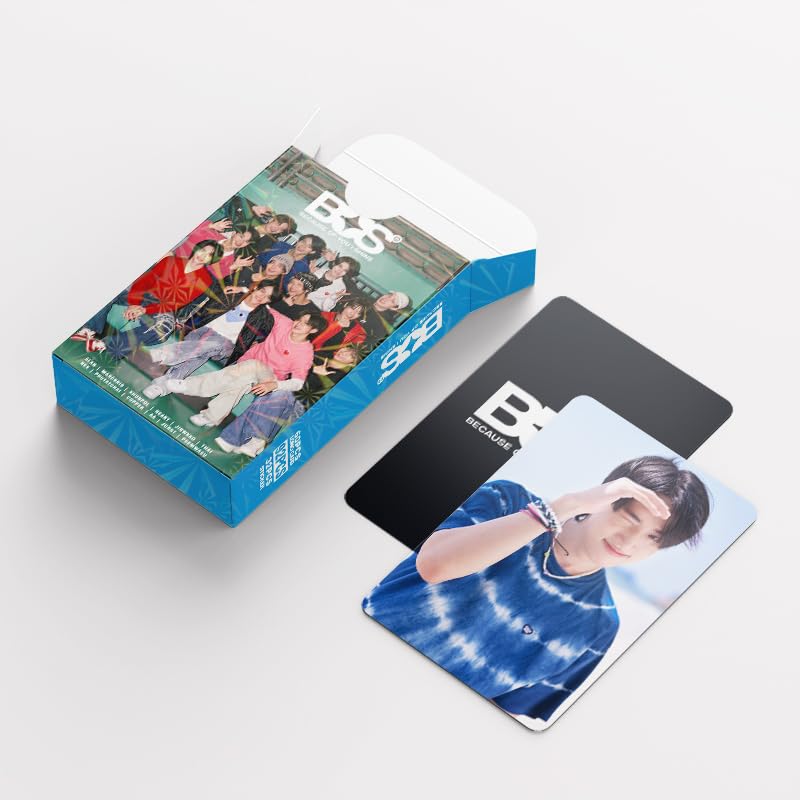 iFii 92pcs Tpop BUS Photo Cards, 6x9cm Premium BECAUSE OF YOU, I