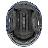 uvex minimo style – niezwykle lekki i bezpieczny kask narciarski z indywidualną regulacją rozmiaru i atrakcyjnymi wzorami dla dzieci – power blue – dinozaur – 48–52 cm