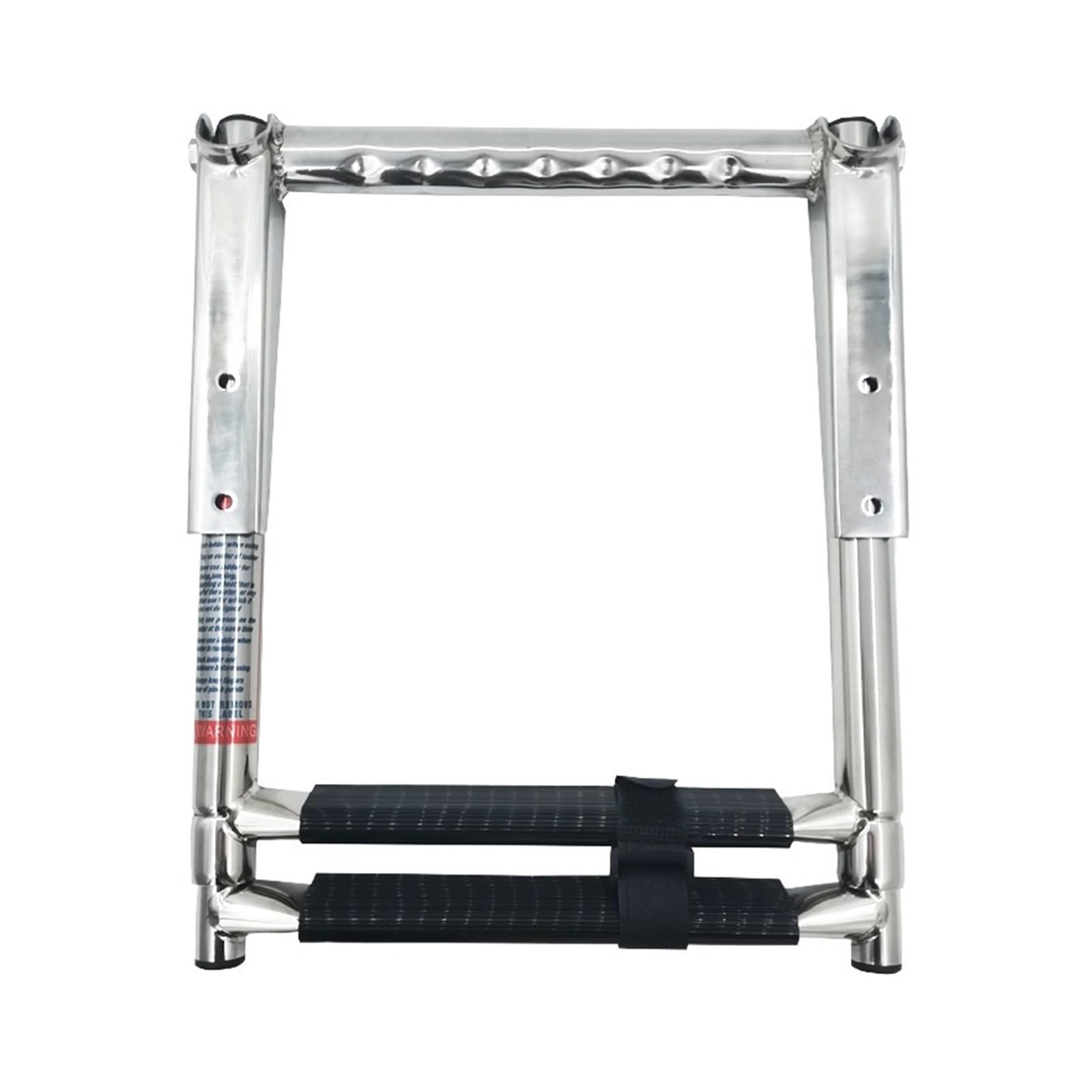 Scaletta Pieghevole for Yacht for Barche Marine Antiscivolo A 2 Gradini in Acciaio Inossidabile Sicura E Antiscivolo | Accessori For Barche Hardware For L'imbarco Su Piattaforma