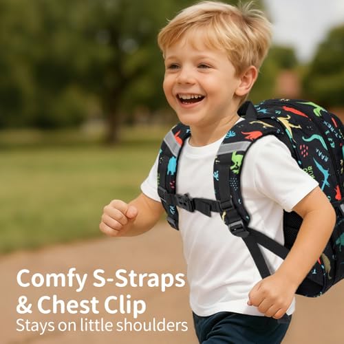 BrainyBees Dinosaur Backpack for Boys