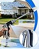 Aquoxis Pressure Washer Gun, High Pressure Garden Hose Nozzle with 360° Rotating Nozzle, 3 Spray Modes, Handheld Jet Nozzle Power Washer for Garden Hose - Fit with U.S. 3/4In Threaded Hoses(Grey-A) #3