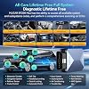 MUCAR AI-Assisted OBD2 Scanner Bluetooth Lifetime Update, BT200 MAX Compatible with ELM327, All System OBD2 Diagnostic Tool with 15 Resets for iOS & Android, CANFD Protocol, Autoauth for FCA SGW