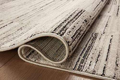 Image of Loloi Darby Charcoal /Sand 5'-3 inch x 7'-6 inch Area Rug
