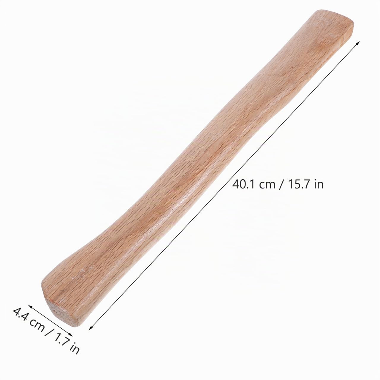 VILLCASE Poignée en Bois pour Hachette 40 cm – Prise Ergonomique et Antidérapante pour une Meilleure Stabilité et Sécurité – for Jardinage, Aménagement Paysager, Travaux Extérieurs