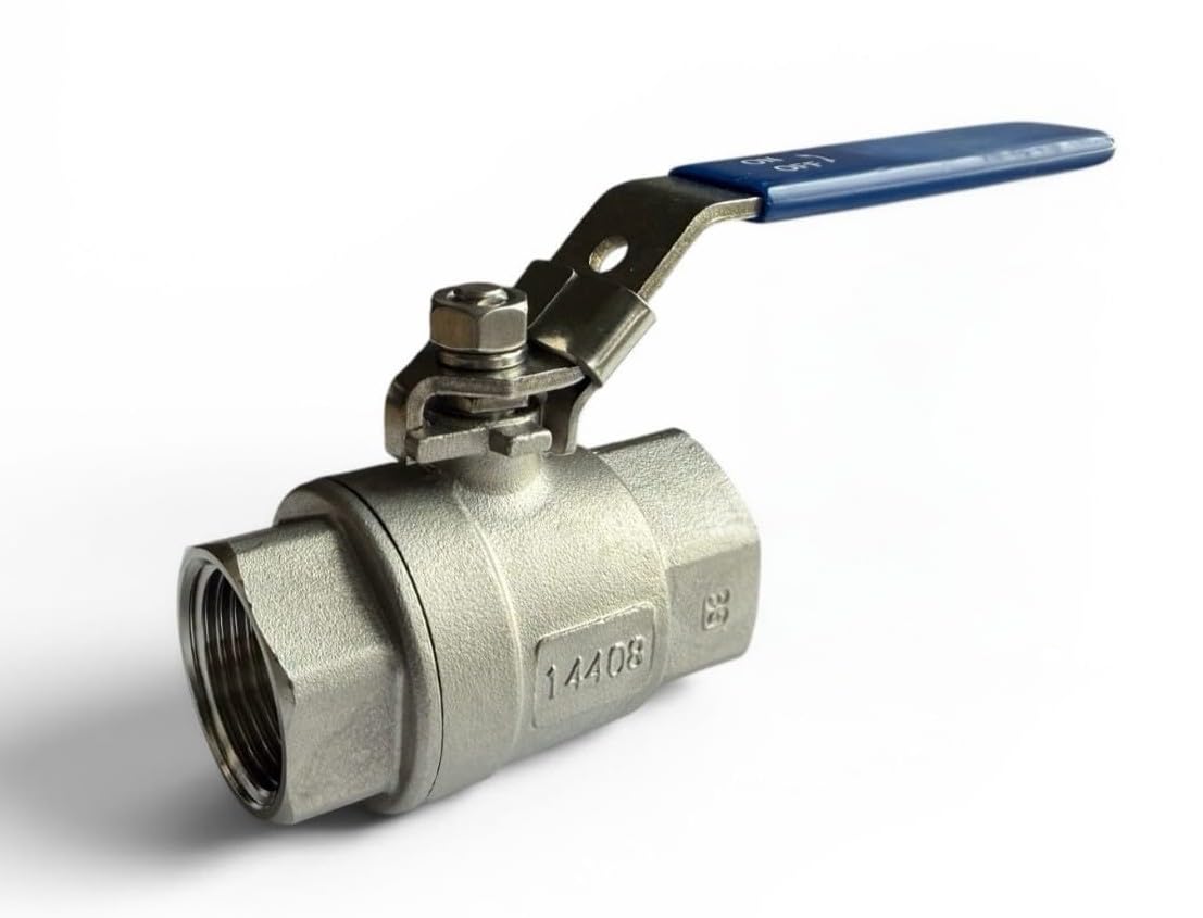 Válvula roscada DN25 PN63 con paso total de acero inoxidable 316 anti corrosión